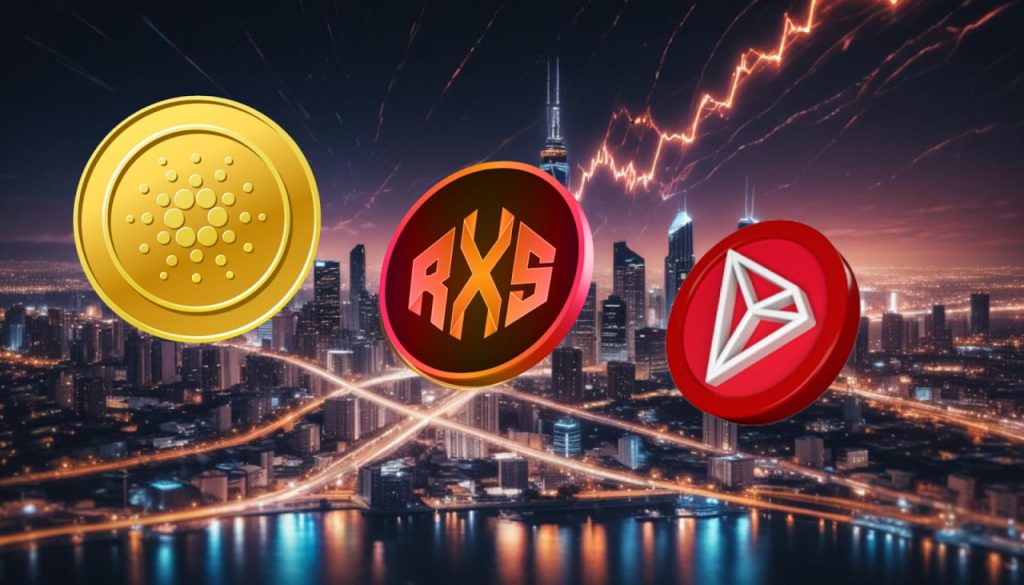 Rexas Finance (RXS) 推进 CoinMarketCap 上市，Tron (TRX) 和 Cardano (ADA) 艰难维持生计