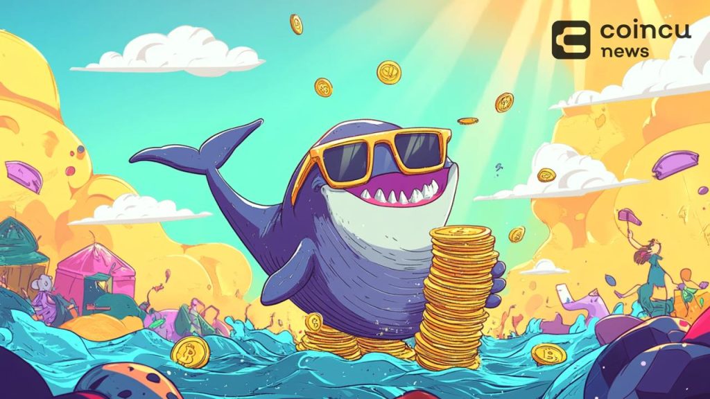 Whale 通过 Bitget 流动性质押 SOL 质押 110 万美元的 SOL