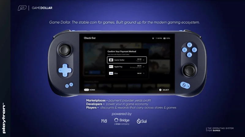 Playtron在Suiplay0x1上在SUI网络上推出Dollar