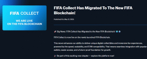 FIFA NFT迁移