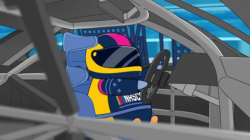 矮胖的企鹅NASCAR-伙伴关系
