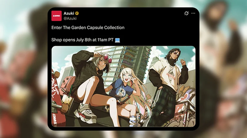 Azuki商品 - 输入花园胶囊系列