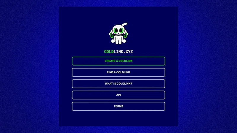 ColdLink指南 - 网站