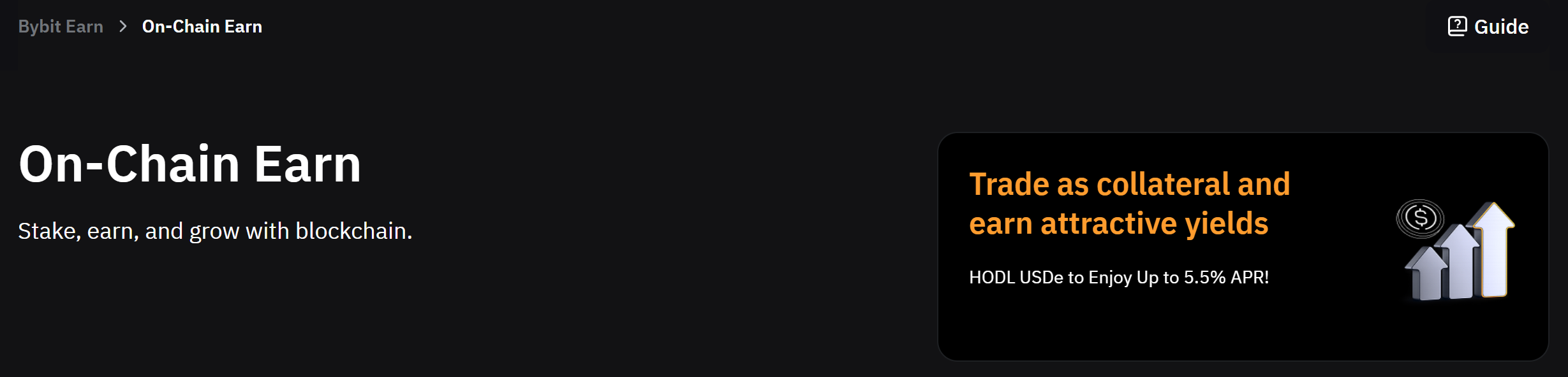 On-chain Earn