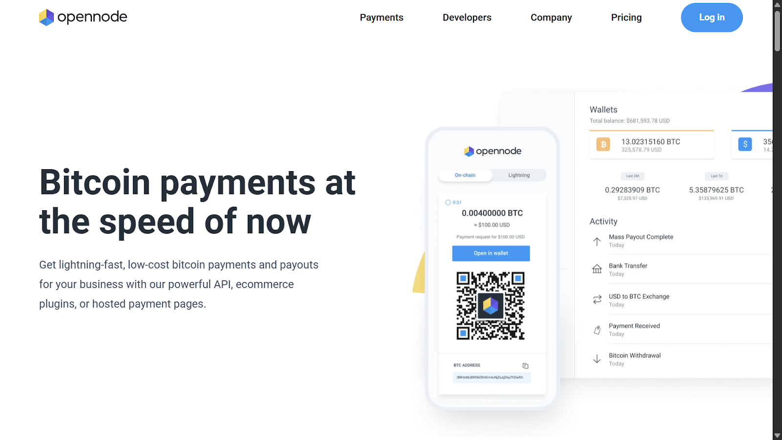 OpenNode — Best for Lightning Network Payment