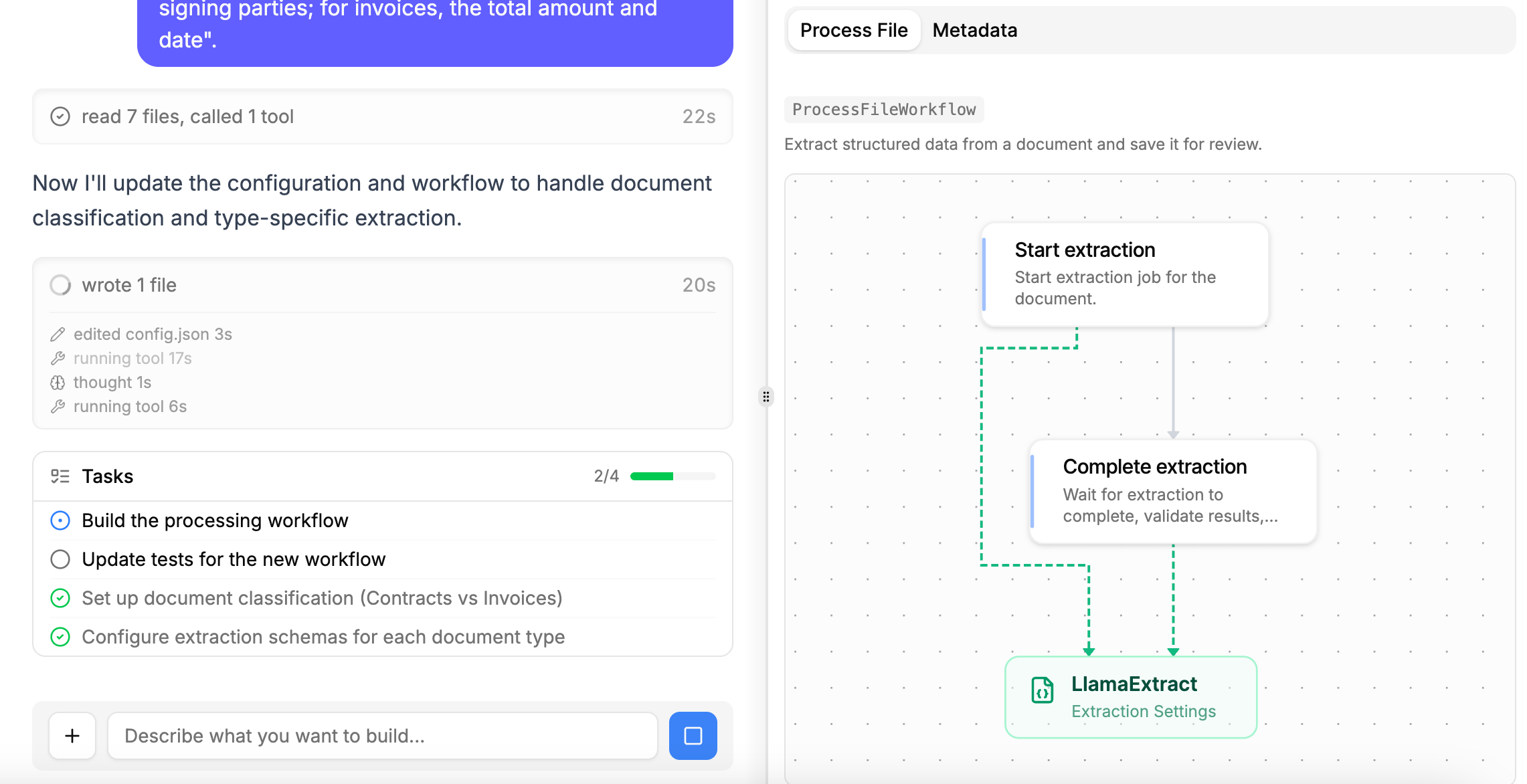 AgentBuilder 创建我们的代理工作流程