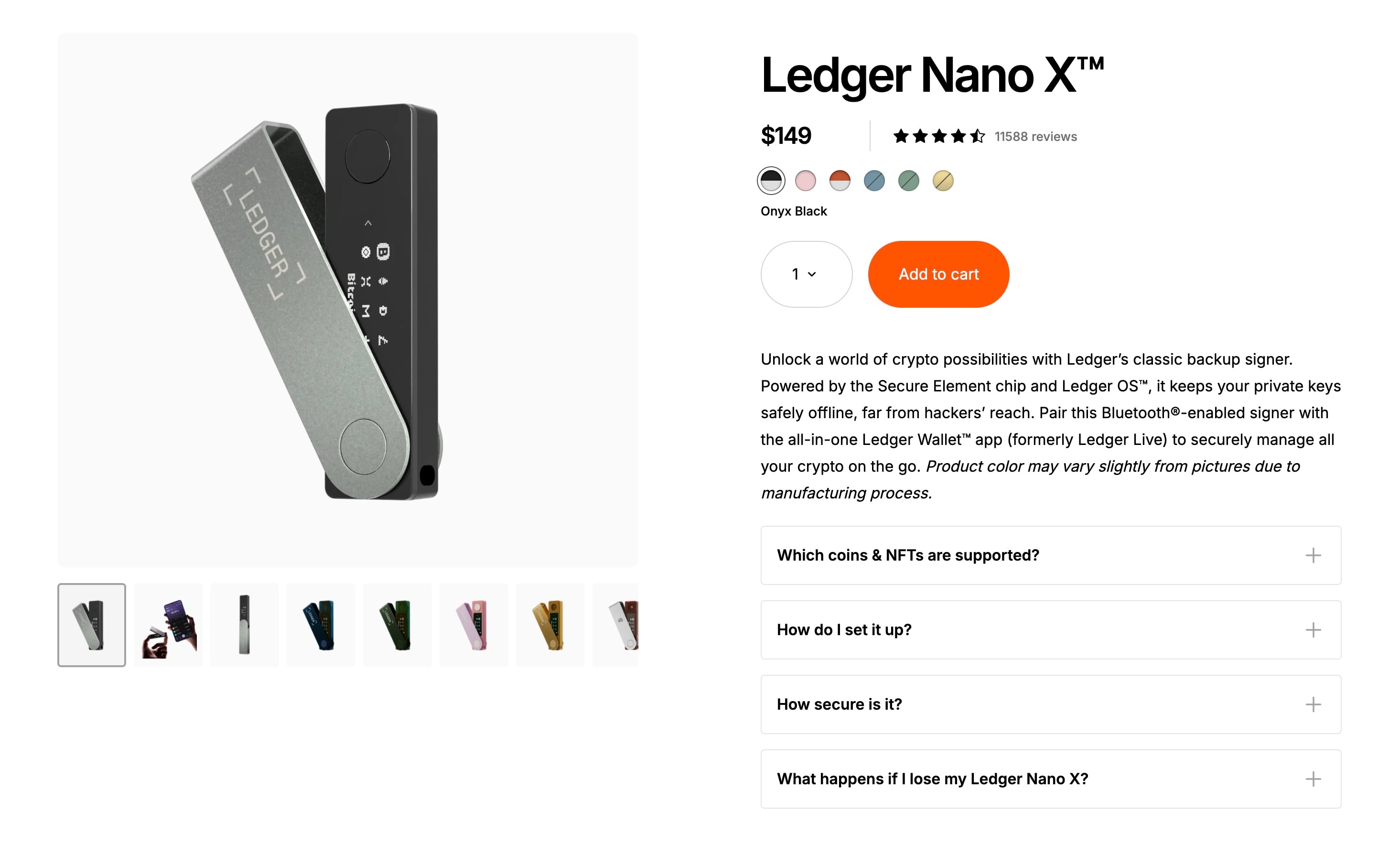 Ledger Nano X - Best Cold Wallets for Crypto
