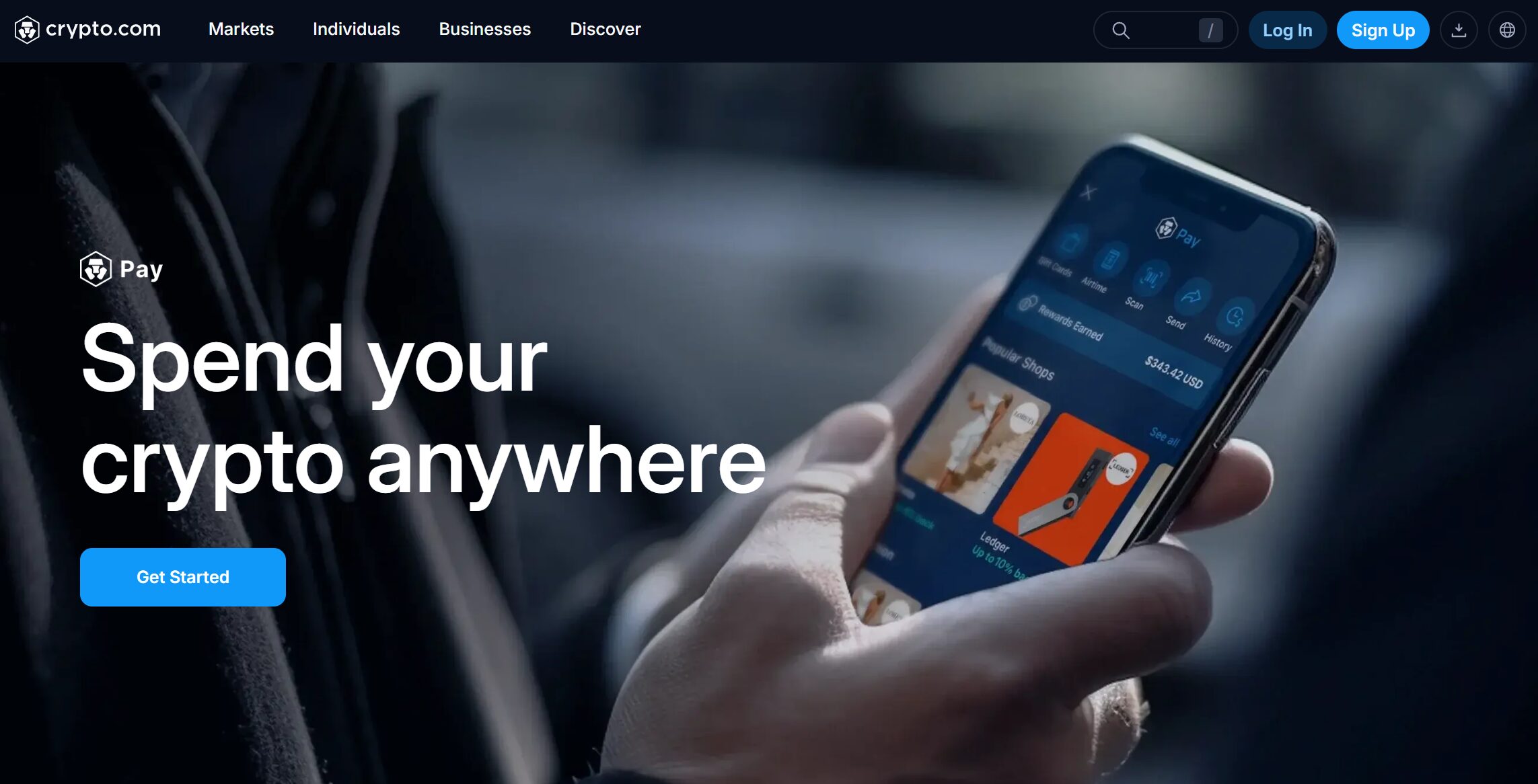 Crypto.com Pay — Best for Crypto.com Users