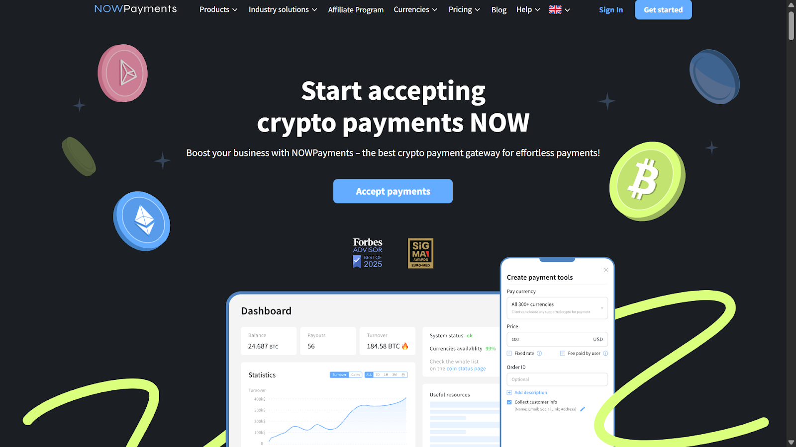 NOWPayments — Best Overall Crypto Payment Gateway