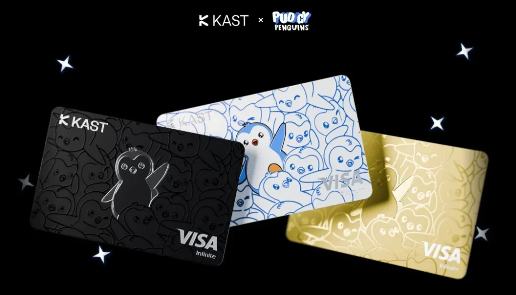 NFT 项目 Pudgy Penguins 推出用于加密货币、稳定币和现金支付的“企鹅卡” - Ktromedia