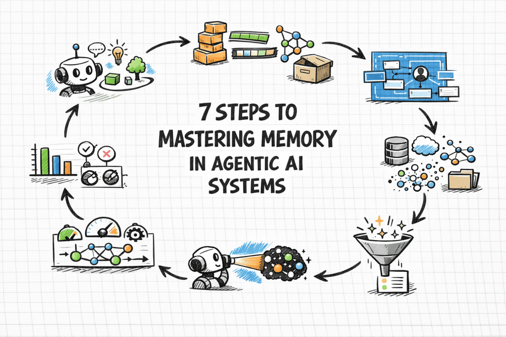 7 Steps to Mastering Memory in Agentic AI Systems
