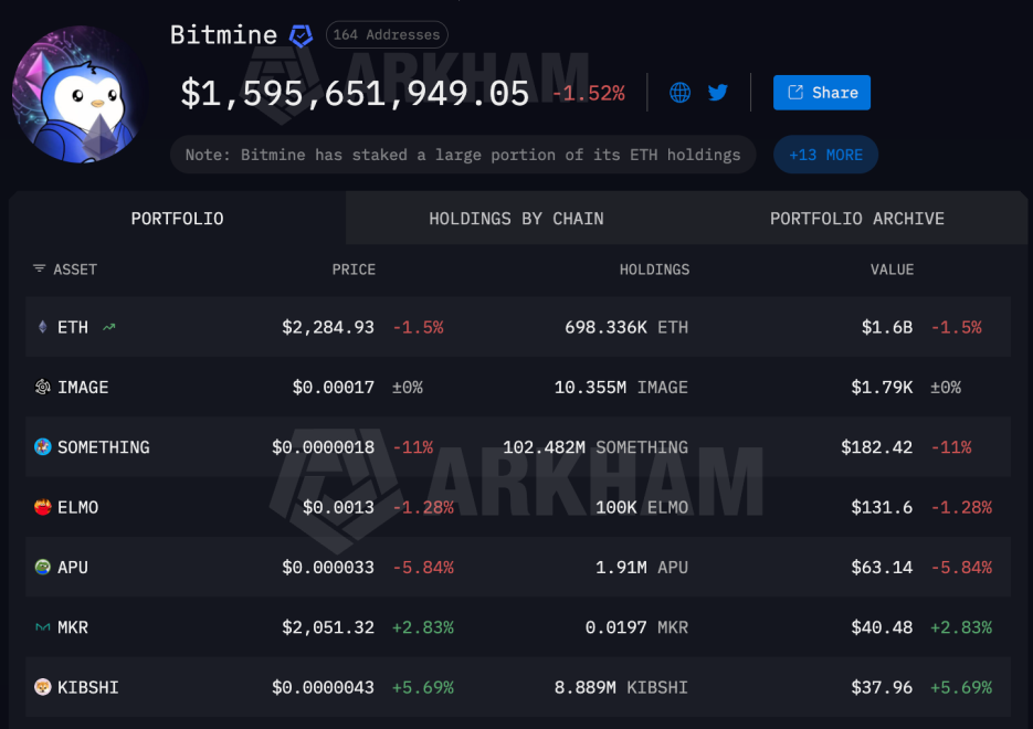 比特矿投资组合 |来源：阿卡姆